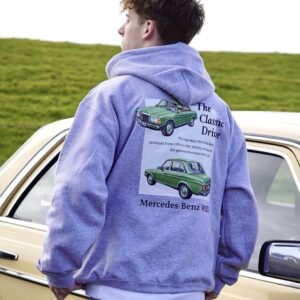 The Classic Drive Hoodie – Grey | Premium Unisex Hoodie