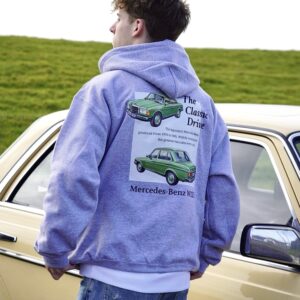 The Classic Drive Hoodie – Grey | Premium Unisex Hoodie